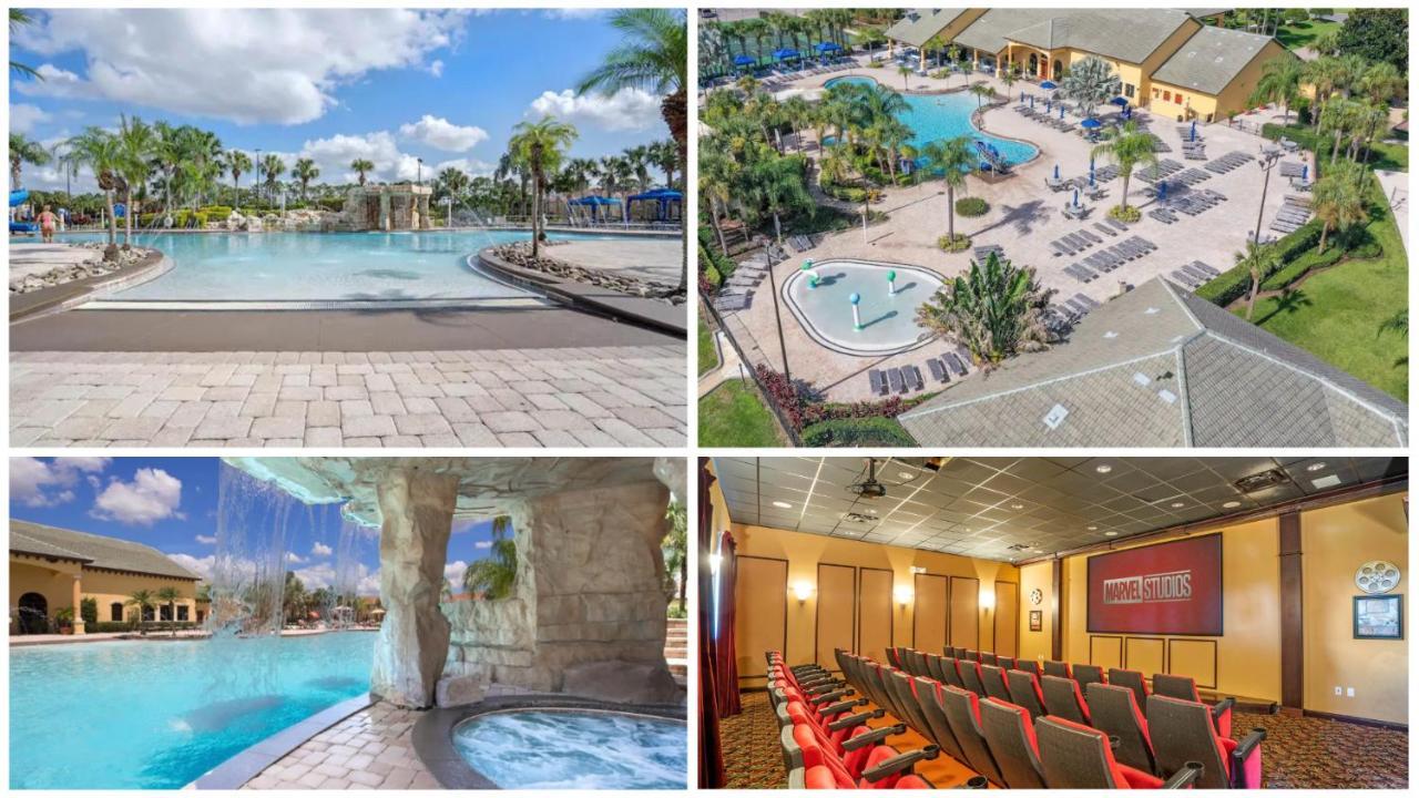 New Listing 5 Mi From Disney,Free Arcades, Heatedpool & Water Park Villa Kissimmee Luaran gambar